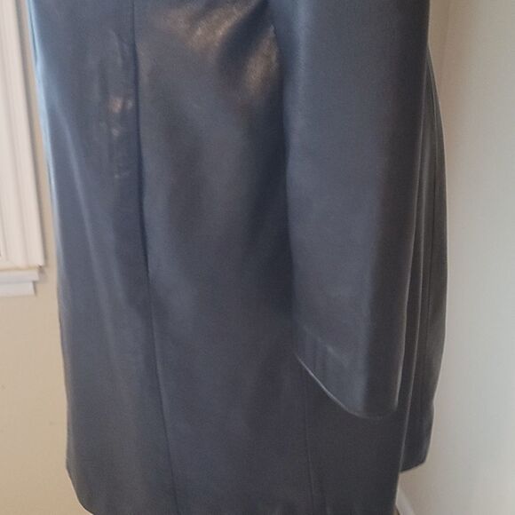 Vintage Marcel Kassini leather coat. Large - Picture 5 of 14